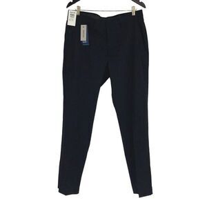 Kenneth Cole REACTION Mens Slim Fit Performance‎ Dress Pant Black Size 34x32 NWT